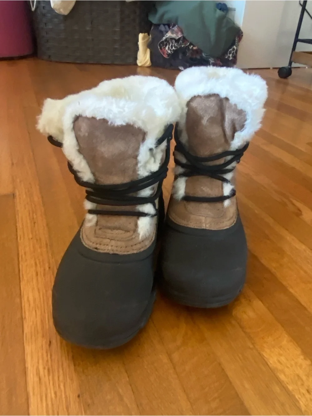 Sorel Snow Angel Lace Boots - White
